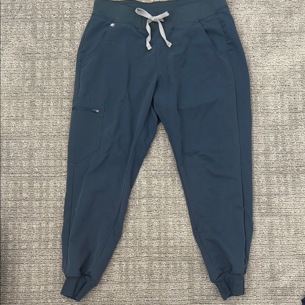 FIGS Dark-harbor jogger scrub pants